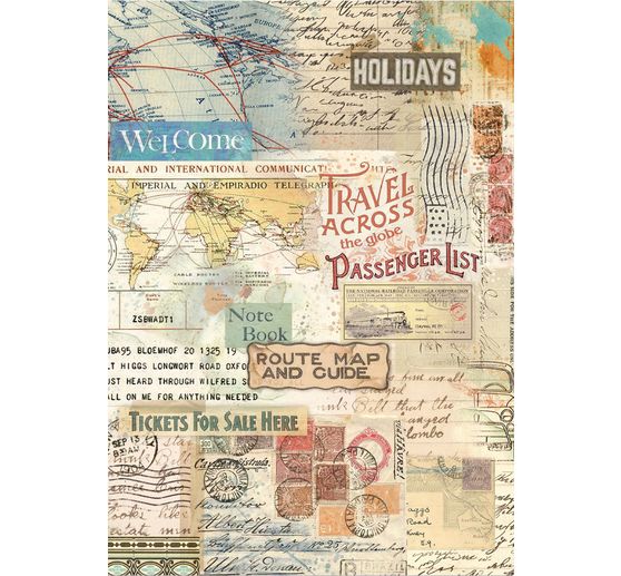 Junk Journal Book "Art of Travelling"