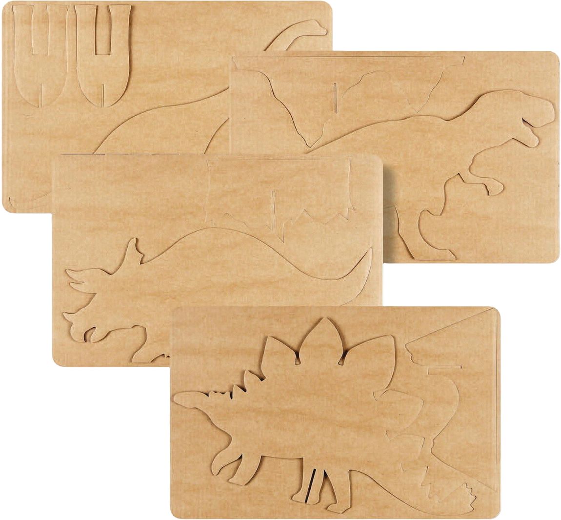 PlayMais Kartenset Classic "Dinoworld"