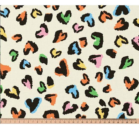 Baumwoll-Stoff "Love Leo"