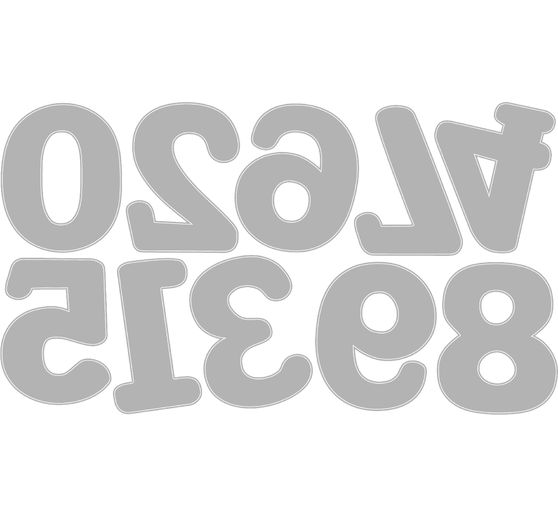 Sizzix Thinlits Stanzschablone "Numbers by Eileen Hull"