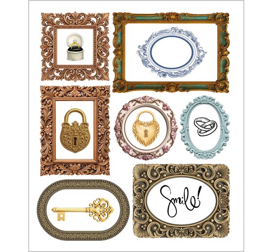 Art Stickers "Whisper Frames"