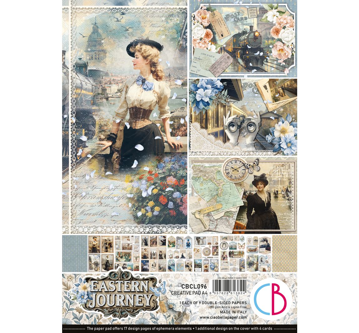 Papier-Set "Eastern Journey"
