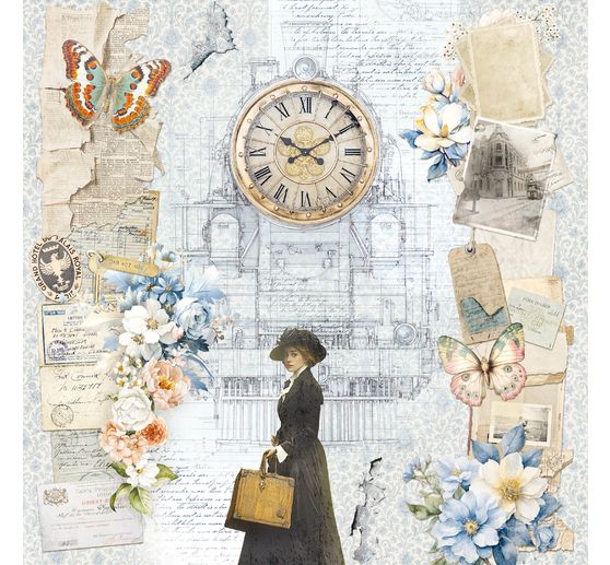 Scrapbook-Papier "Eastern Journey"