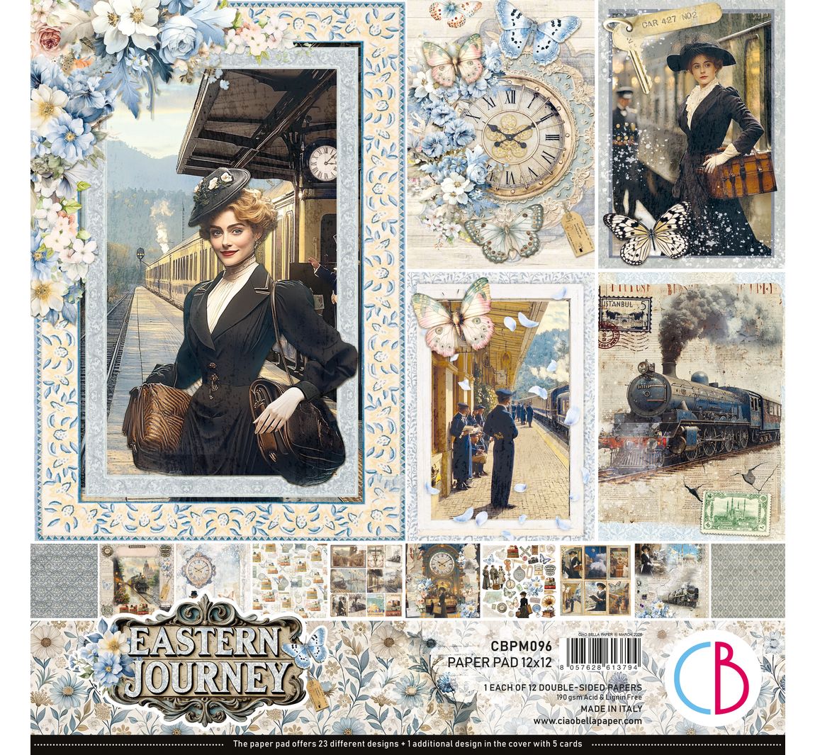Scrapbook-Papier "Eastern Journey"