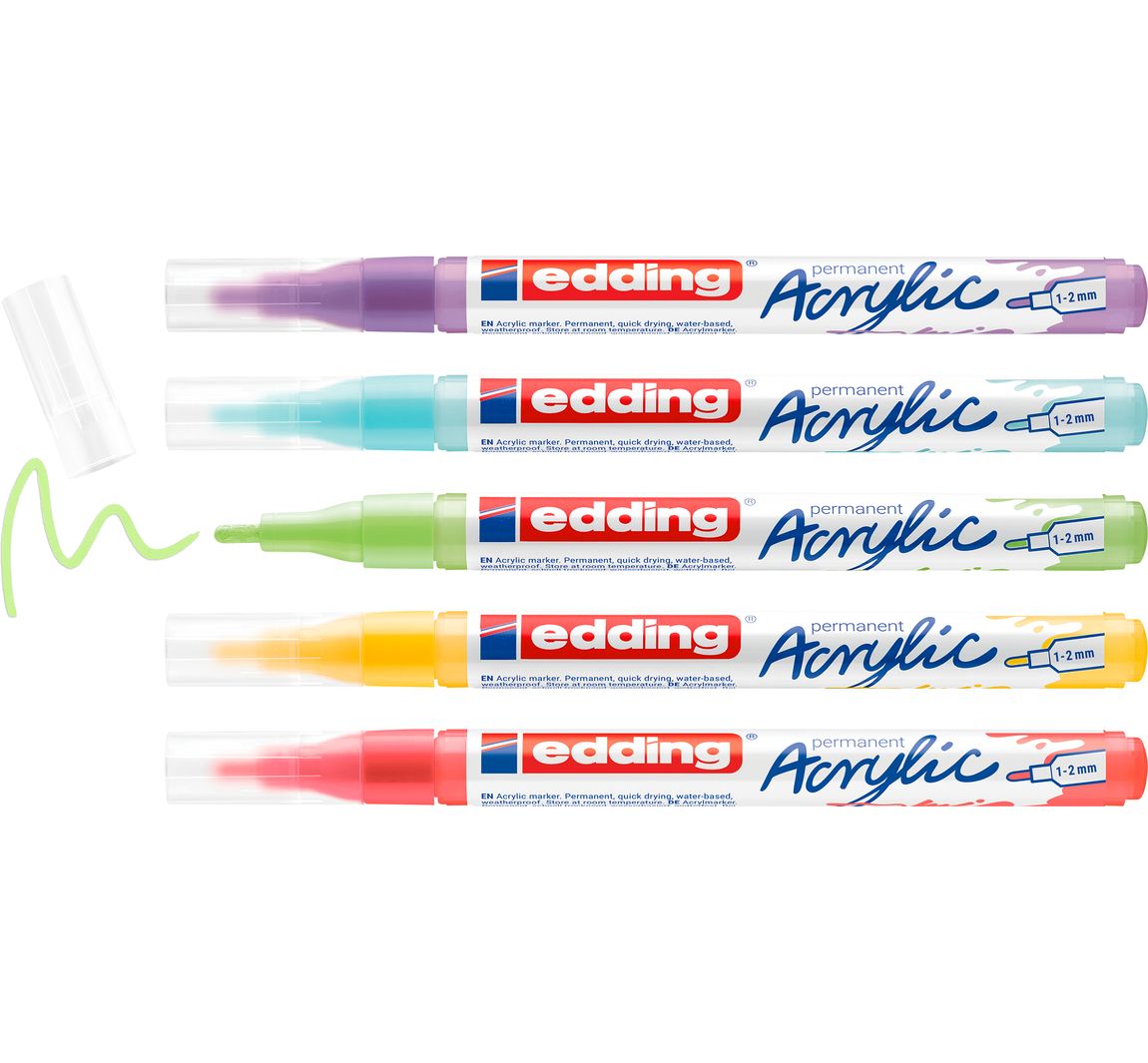 edding 5300 Acrylic "Acrylmarker - Regenbogen"