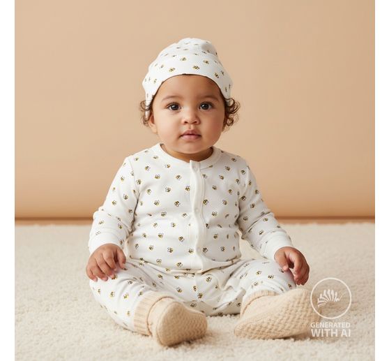 Jersey-Stoff "Bienchen"