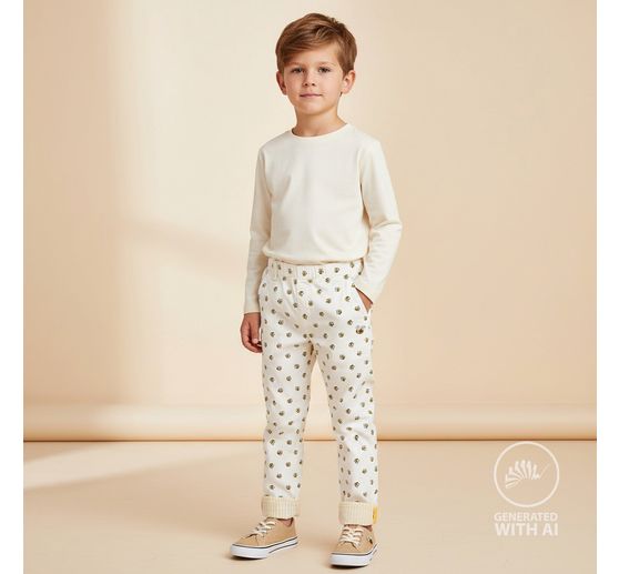 Jersey-Stoff "Bienchen"