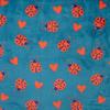 Fleece-Stoff "Ladybug"