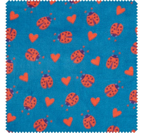 Fleece-Stoff "Ladybug"
