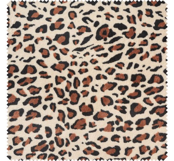 Fleece-Stoff "Leopard"