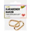Karabinerhaken, 2 St&uuml;ck Gold