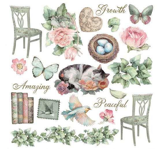 Rub On Sortiment "House of Roses"