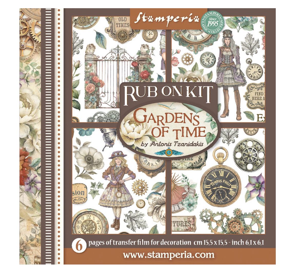 Rub On Sortiment "Gardens of Time"