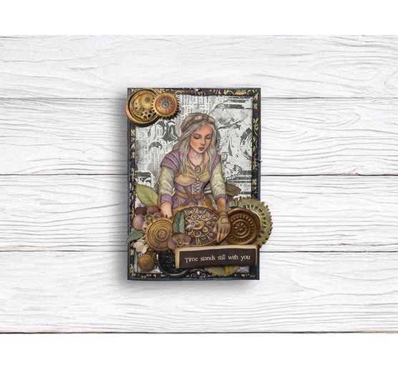 Scrapbook-Block "Gardens of Time"