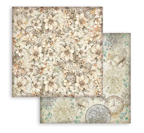 Scrapbook-Block "Gardens of Time Backgrounds"