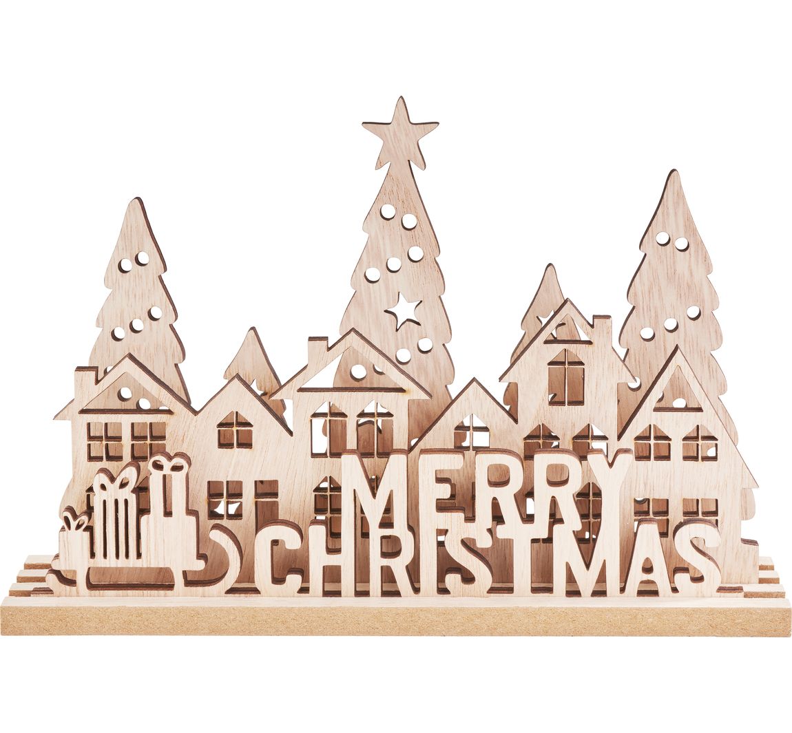 VBS Holz-Steckmotiv "Merry Christmas"