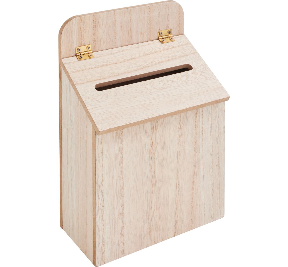 VBS Holz-Briefkasten