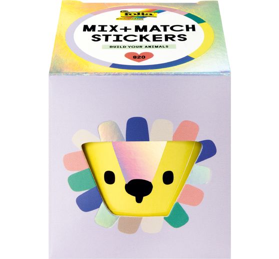 Mix + Match Sticker "Build your animals"