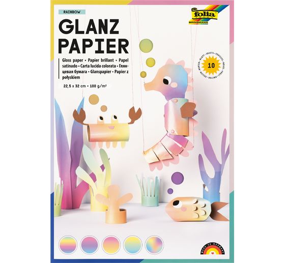 Glossy paper "Rainbow"