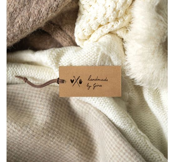 COLOP Craft Labeler textile stamp "Handmade"