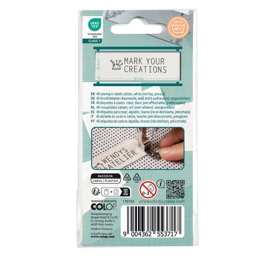 COLOP Craft Labeler Labels, White