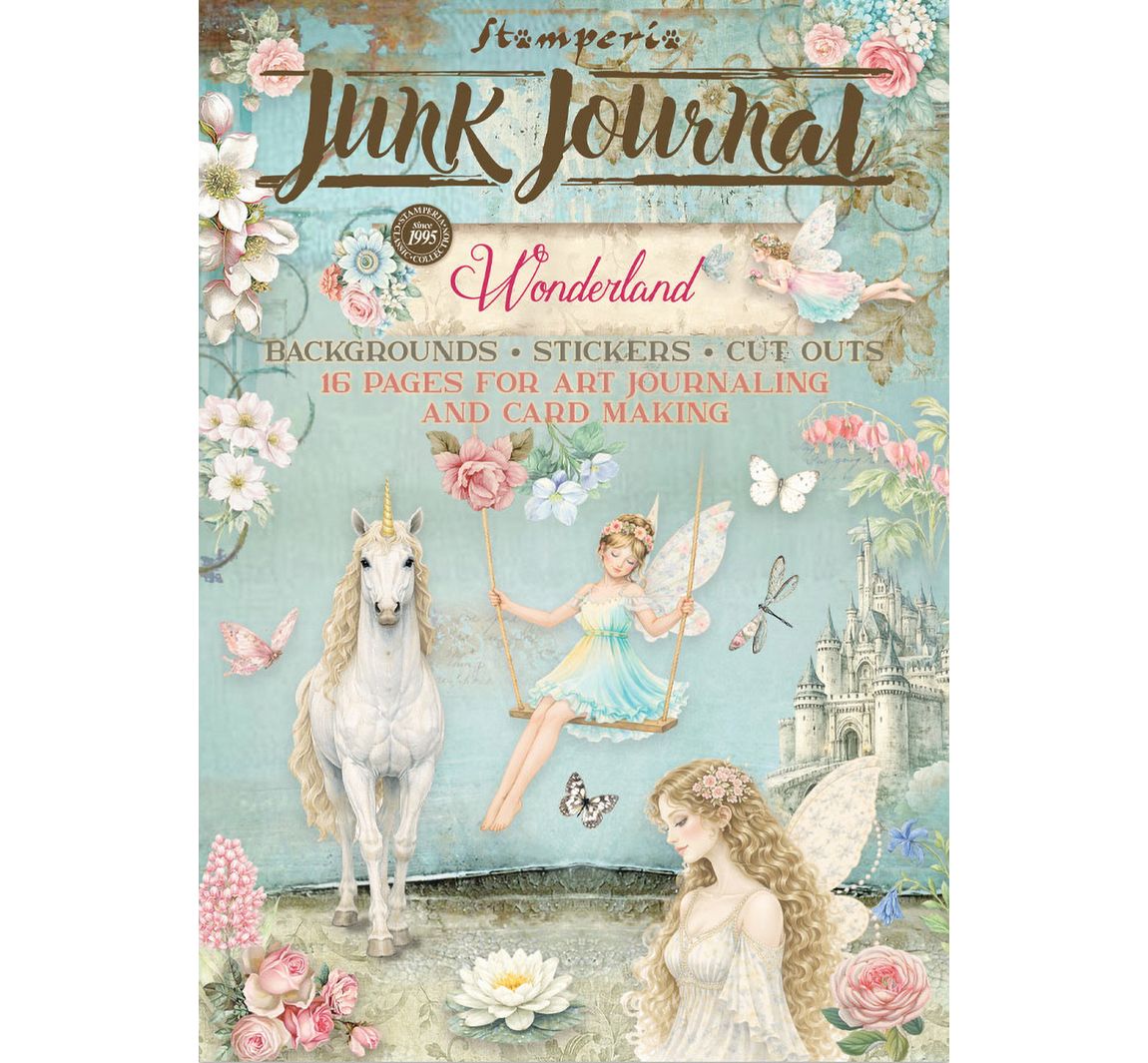 Junk Journal Book "Wonderland"
