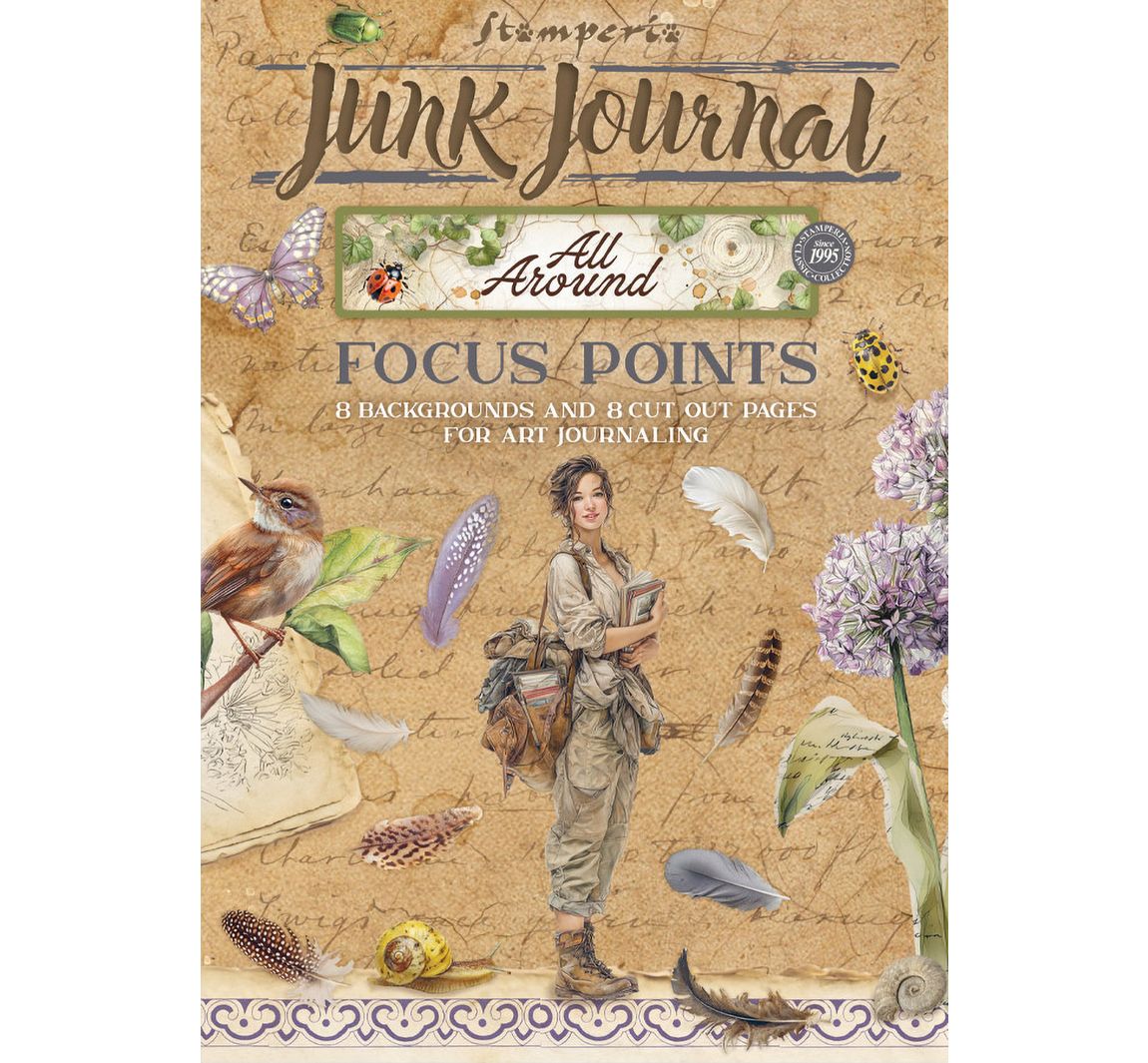 A5 Junk Journal Focus Points "All Around"
