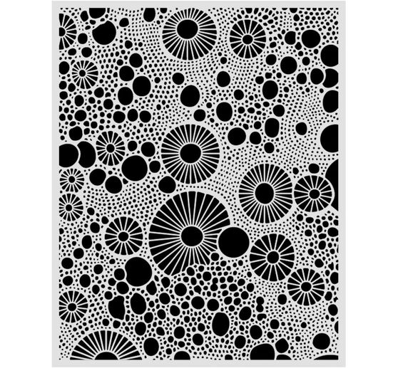 Schablone "All Around - Rings", 20 x 25 cm