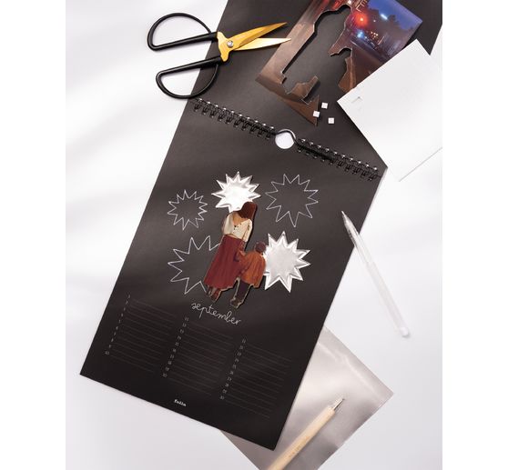 DIY Photo calendar "Black"