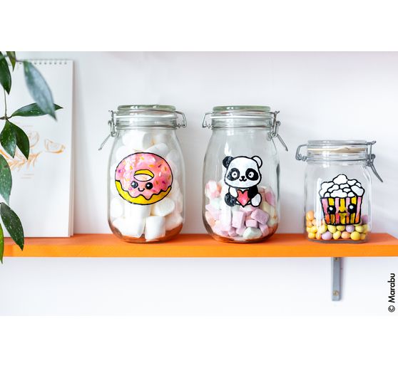 Marabu Window Color "Sweeties", 6 x 25 ml