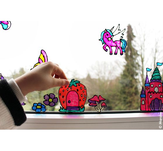 KiDS Window Color "Glitzerfee", 10 x 25 ml