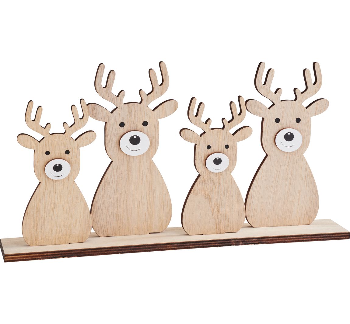 VBS Holz-Steckmotiv "Rentiere"