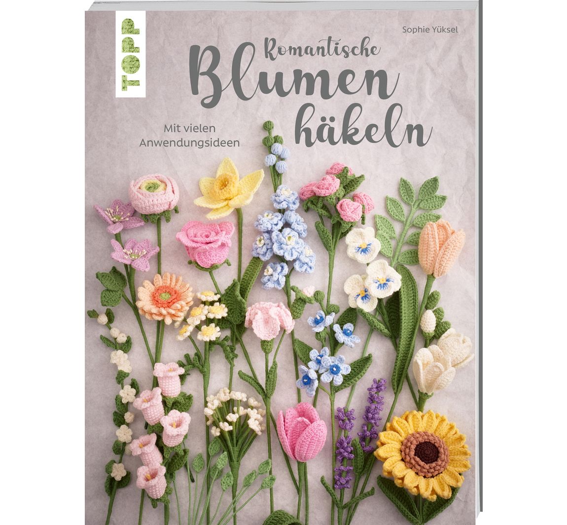 Buch "Romantische Blumen häkeln"