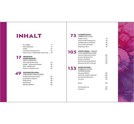 Buch "Abstrakte Acrylbilder - Schicht f&uuml;r Schicht"