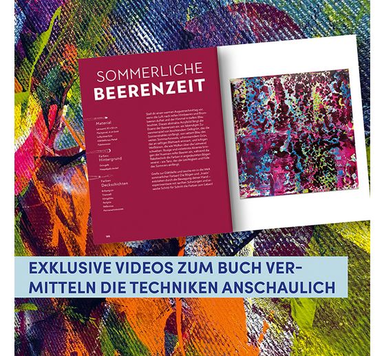 Buch "Abstrakte Acrylbilder - Schicht f&uuml;r Schicht"