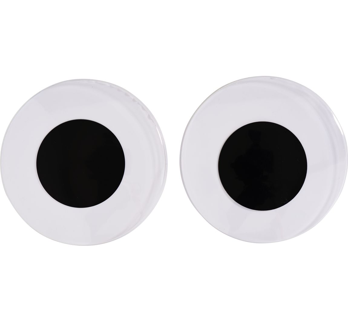 Wackelaugen selbstklebend "XL", Ø 75 mm