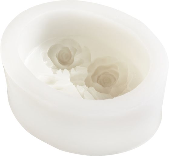 VBS Silikon-Seifengie&szlig;form "Two Roses"