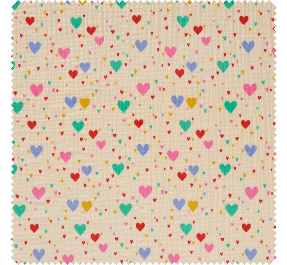Musselin-Baumwollstoff "Tiamo"