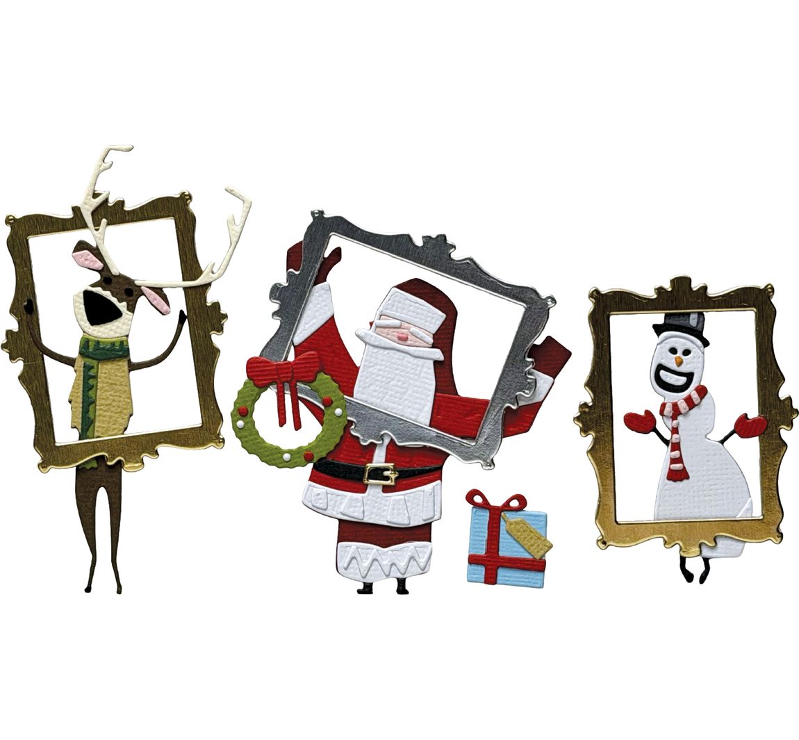 Sizzix Thinlits Stanzschablone "Papercut Christmas by Tim Holtz"