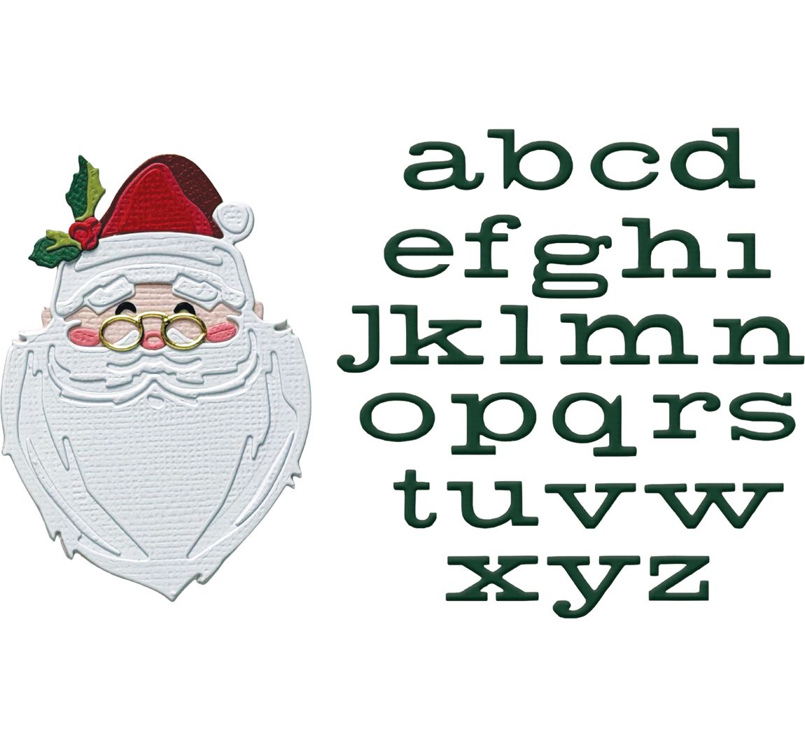 Sizzix Thinlits Stanzschablone "Letter to Santa by Tim Holtz"