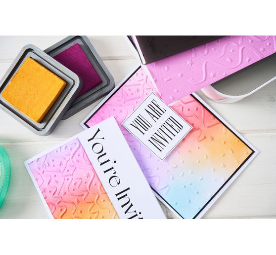 Sizzix Multi-Level-Pr&auml;geschablone "Party Time"