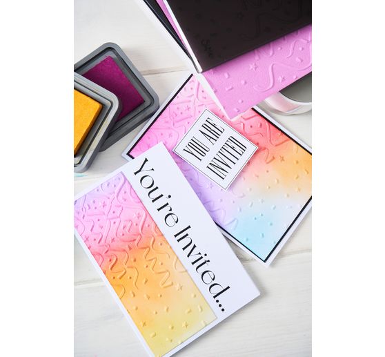 Sizzix Multi-Level-Pr&auml;geschablone "Party Time"