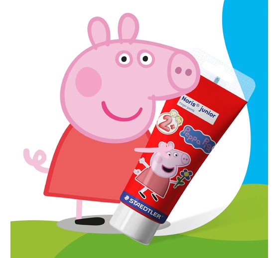 Noris junior Finger paints "Peppa Pig", 4 x 75 ml