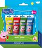 Noris junior Finger paints "Peppa Pig", 4 x 75 ml