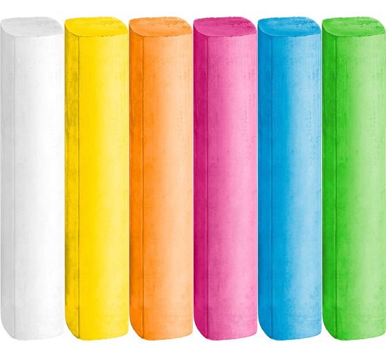 Noris junior pavement chalk "Peppa Pig", 6 colours