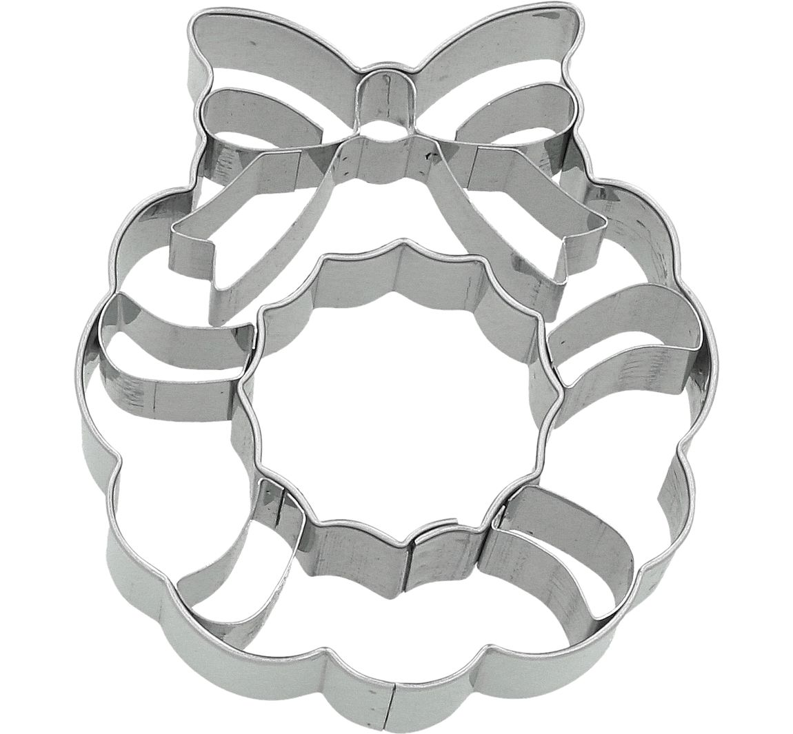 Ausstechform "Weihnachtskranz"