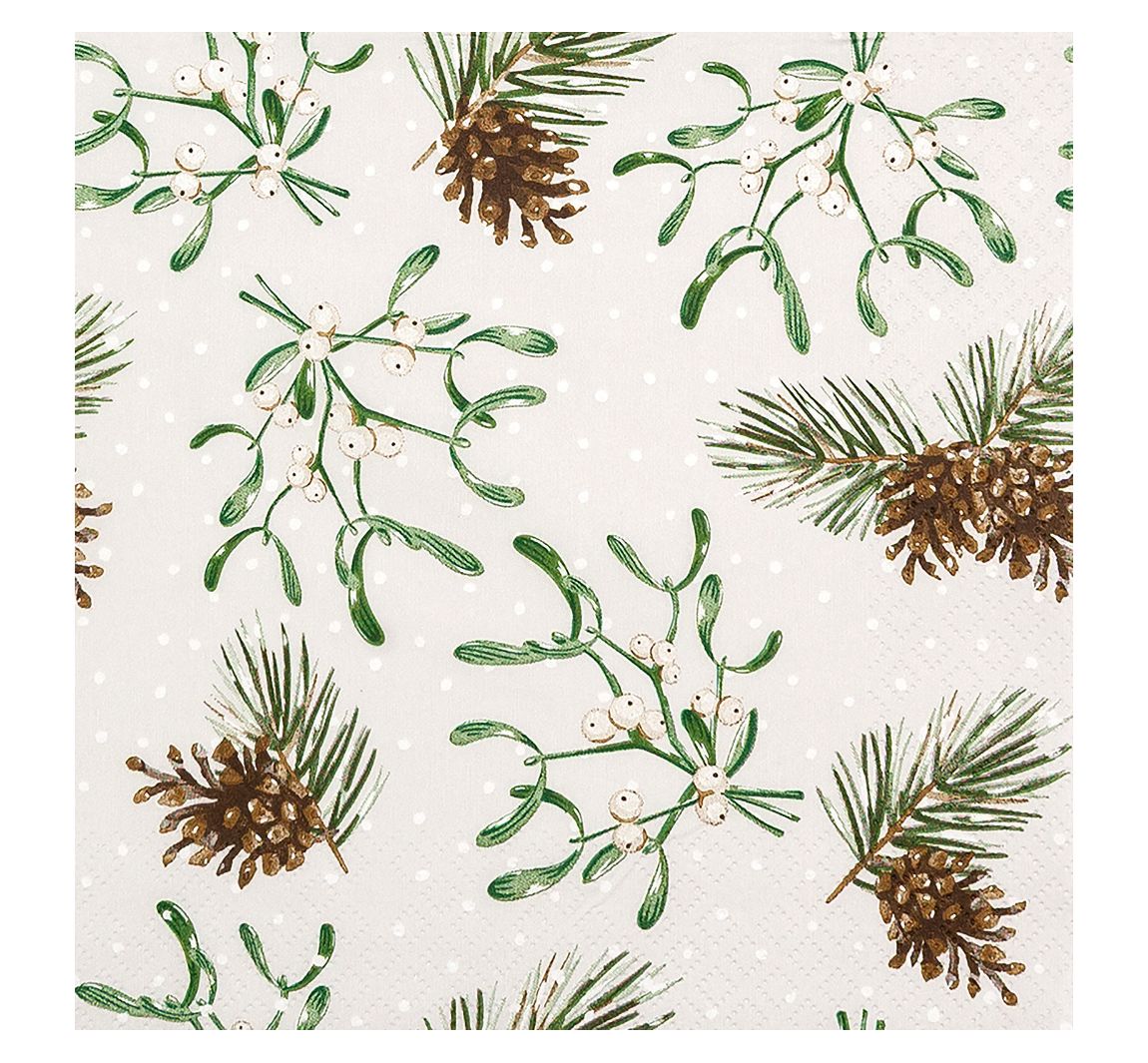 Serviette "Sweet Mistletoe