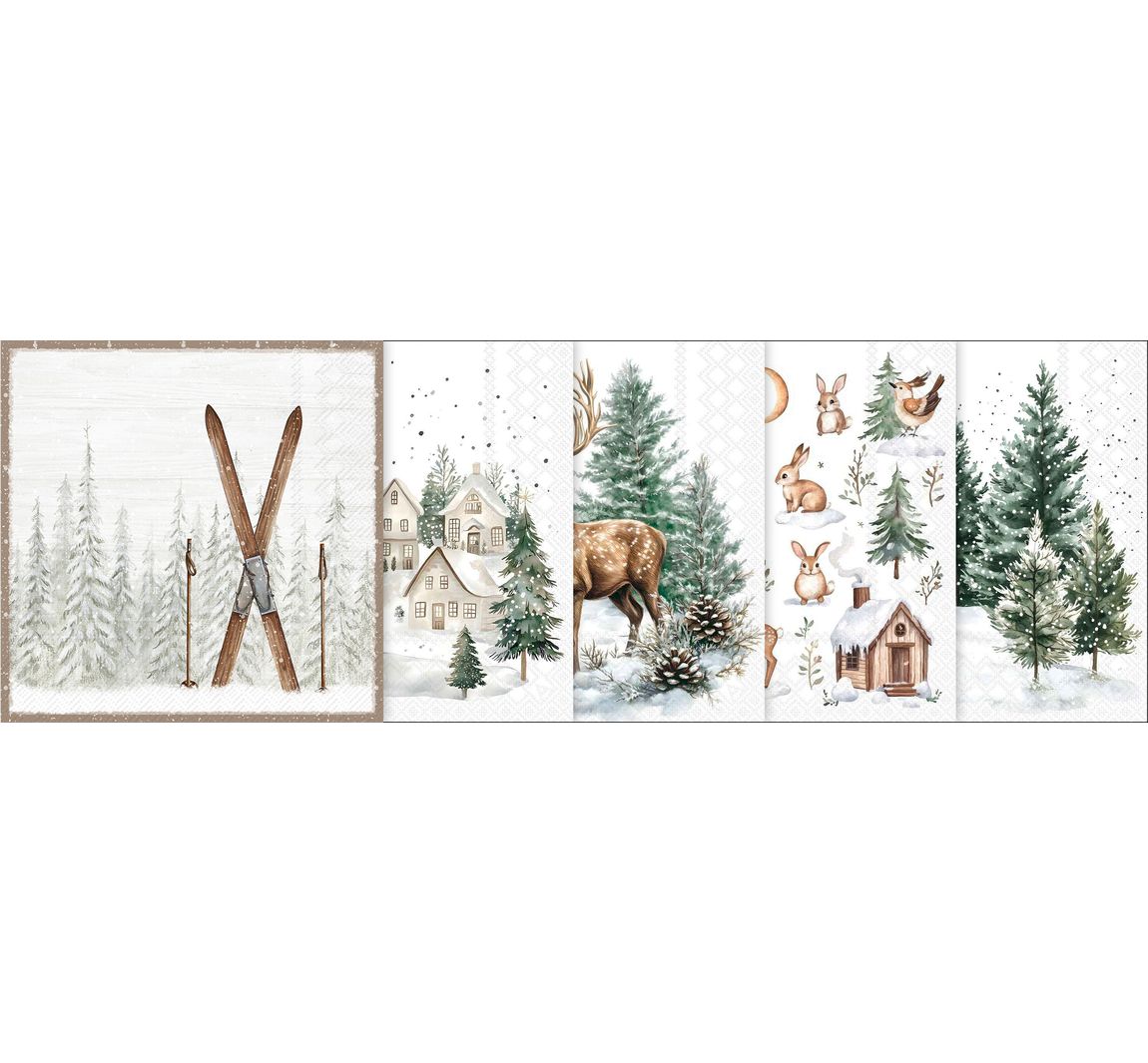 VBS Servietten-Set "Winter Season"