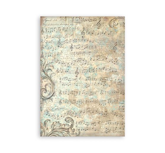 Stamperia Washi Pad "Symphony"