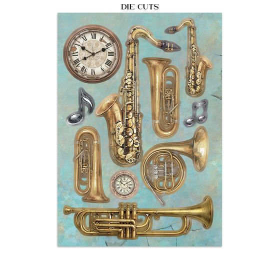 Stamperia A5 Junk Journal Focus Points "Symphony"